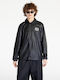 Basketball Coach Snap Jacke Schwarz