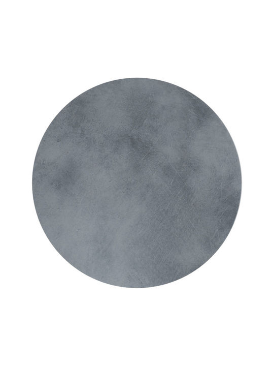 Pakketo PWH-0012 Rund Tischoberfläche Werzalit Grey Cement I 60x60x2.5cm 215-000039 1Stück