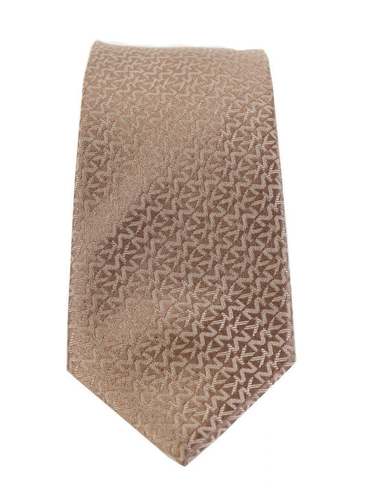 Michael Kors Men's Tie Silk Printed Bronze