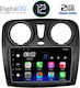 Digital IQ Car Audio System for Renault Dokker Dacia Dokker Dokker 2012+ (Bluetooth/USB/AUX/WiFi/GPS/Apple-Carplay/Android-Auto) with Touch Screen 9"