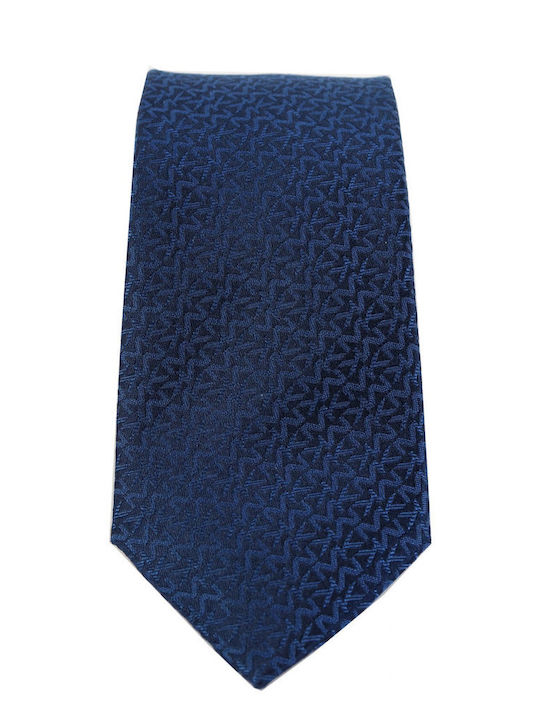 Michael Kors Herren Krawatte Seide Gedruckt Royal Blue