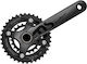 SunRace Bicycle Crankset Crankset 175mm 36/22T 10 Speed with Bottom Bracket