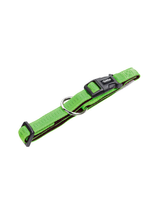 Nobby Soft Grip Dog Collar In Green Colour 25 - 35cm