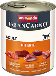 Animonda Gran Carno Umedă pentru Câini Câine cu Rață fără Gluten în Conservă 1 x 800gr.