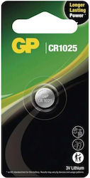 GP Batteries Uhrenbatterie Lithium CR1025 3V 1 Stück