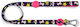 Dashi Λουρί/Οδηγός Σκύλου Ιμάντας Unicorn σε Μαύρο χρώμα 1.2m x 1.5cm