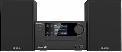Kenwood Ηχοσύστημα 2.1 M-725DAB-B 50W cu CD / Media digitale Player și Bluetooth Negru