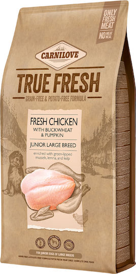 Carnilove True Fresh Junior Large 1.4kg Dry Food Grain-Free for Large Breed Puppies with Chicken