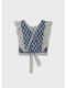 Kinderbluse Ärmellos Blau