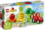 Lego Duplo Fruit & Vegetable Tractor pentru 1.5+ ani