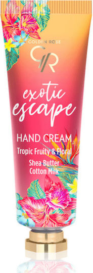 Golden Rose Exotic Escape Ενυδατική Κρέμα Χεριών Tropic Fruity & Floral 50ml