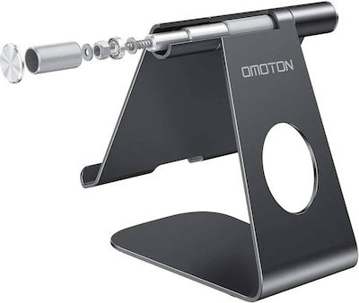 Omoton T1 Tabletständer Schreibtisch in Schwarz Farbe