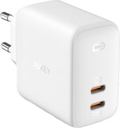 Aukey Omnia Duo Wand-Adapter 65W