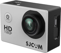 SJCAM SJ4000 Action Camera 2K Υποβρύχια με WiFi Λευκή με Οθόνη 2"