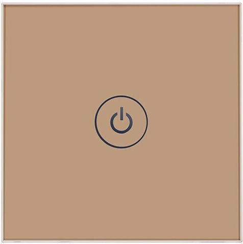 C Gate Schalterknopf in Braun Farbe CG-EB-86T