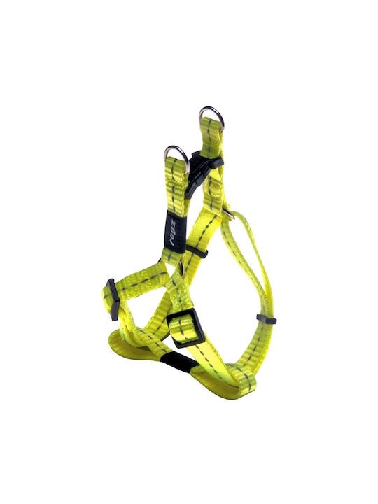 Rogz Hundegeschirr Utility Step In Nitelife Gelb Klein 27-38cm