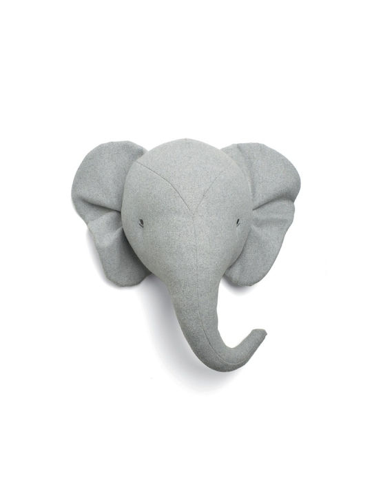 Mamas & Papas Детска Декоративна Фигурка на Животно Животни Сив Born to be Wild Elephant 38x18x35εκ.