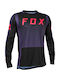 Fox Defend LS Männer Motocross-Shirt Black/Purple