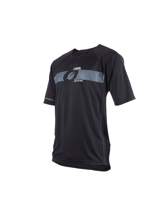 O'Neal Pin It Short Sleeves Cycling Jersey Black