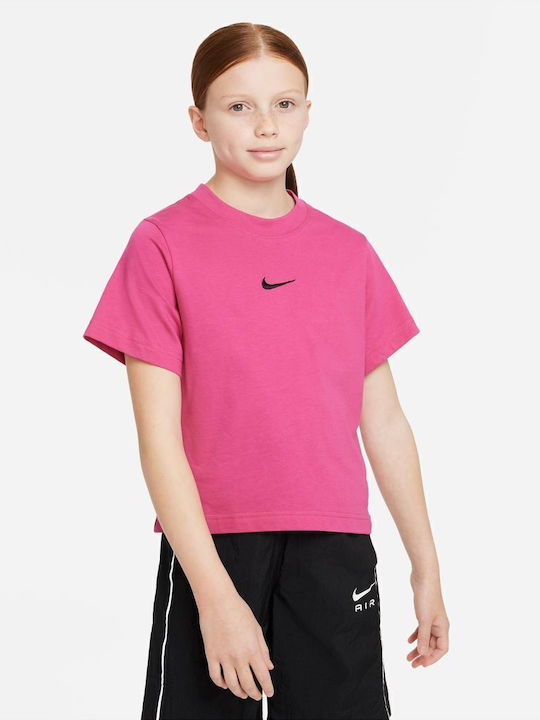 Nike Детска тениска Розов Sportswear Essentials