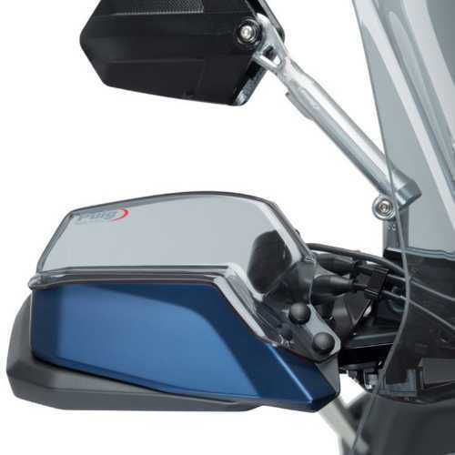 Puig Motorcycle Protective Hand Guards for Yamaha Tracer 900 GT in Silver Colour