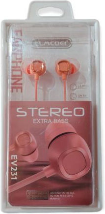 Ακουστικά Ψείρες In Ear EV-231 Πορτοκαλί