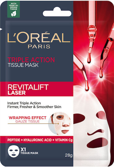 L'Oreal Paris Revitalift Laser Face Αnti-aging / Firming Mask 28gr