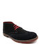 Steven Leather Black Men's Boots