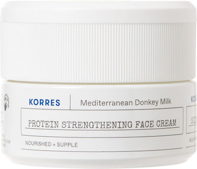 Korres Mediterranean Donkey Milk Eiweiß 48h Feuchtigkeitsspendend Creme Gesicht 40ml