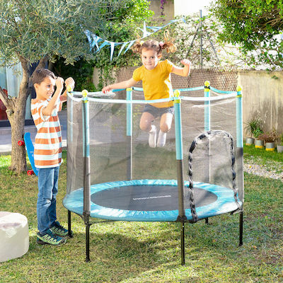 InnovaGoods Kidine Trampolin Kinder Durchmesser 140cm mit Netz