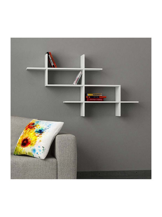 Raft Perete Halic Alb 150x22x82cm