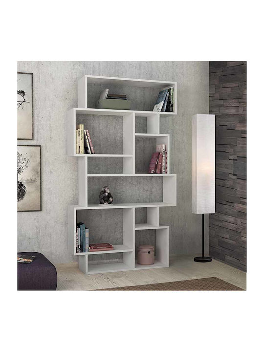 Bibliothek Karmato White 96x25.5x168.5cm