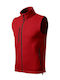 Sleeveless Jacket Red