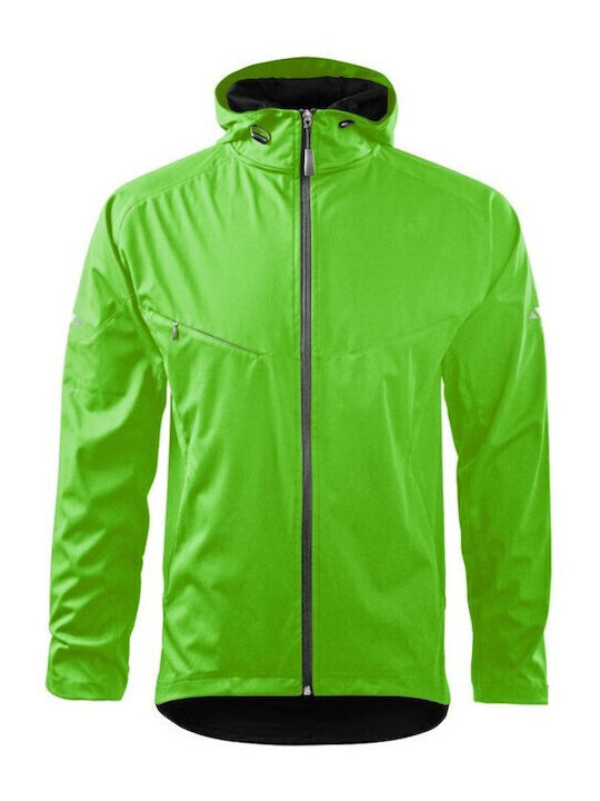 Χειμωνιάτικο Μπουφάν Softshell Αδιάβροχο και Αντιανεμικό Πράσινο