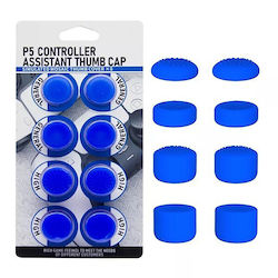 Ornate Thumb Grips 10τμχ για PS5 σε Μπλε χρώμα