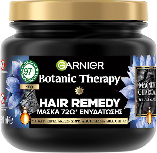 Garnier Botanic Therapy Magnetic Charcoal Haarmaske für Stärkung 340ml