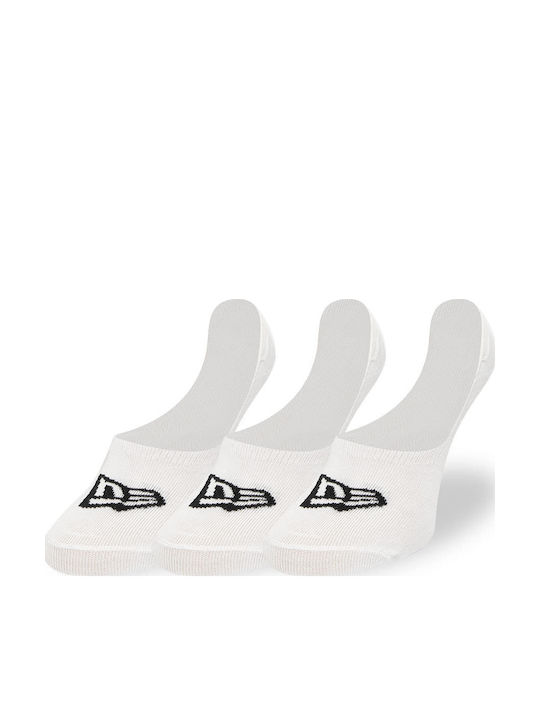 New Era Ανδρικές Κάλτσες Λευκές 3Pack