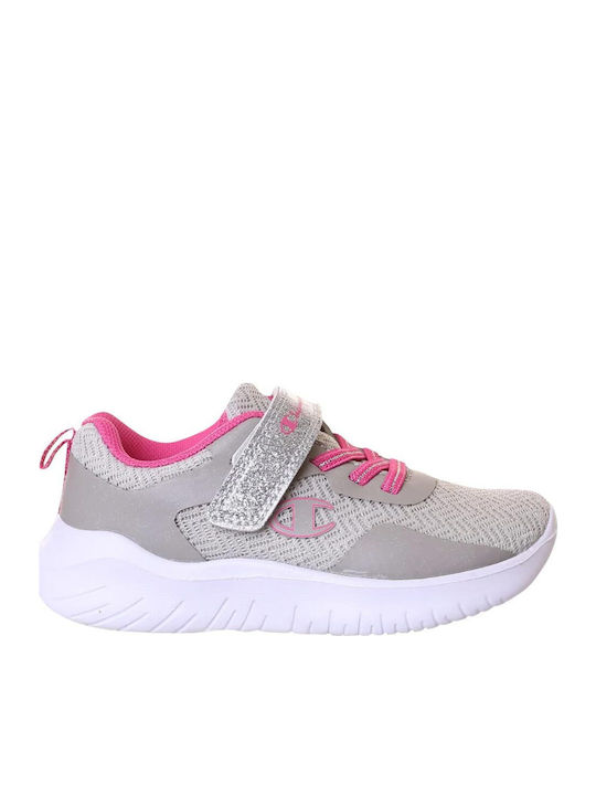 Softy Evolve G PS Αθλητικά Παιδικά Παπούτσια Running με Σκρατς Γκρι