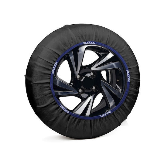 Sparco High Perfomance Αντιολισθητικές Χιονοκουβέρτες Medium Επιβατικού Αυτοκινήτου 2τμχ