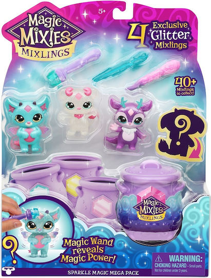 Giochi Preziosi Sparkle Magic Mixies Mixlings Mega Pack For 5+ Years 5cm (Miscellaneous Designs)