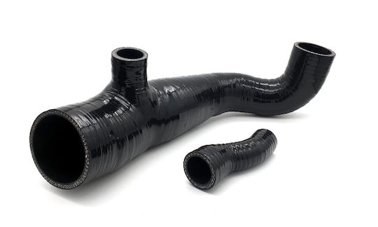 Car Silicone Hose Air Intake Angled for Mini Clubman / Cooper S Black