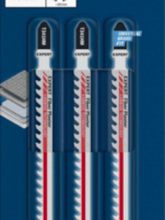 Bosch Jig Saw Blade for Building Material 132mm 3pcs 2608900564