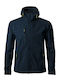 Winter Jacket Softshell Waterproof and Windproof Navy Blue