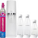 Sodastream Terra Σετ Παρασκευής Σόδας 5τμχ Λευκό