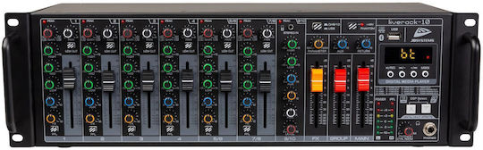 Audien LIVERACK-10 SOCON448 6 XLR Inputs & Bluetooth