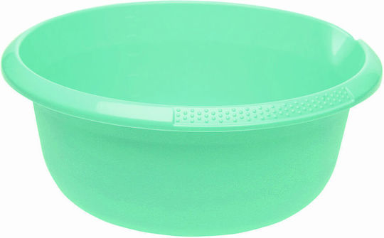 Keeeper Λεκάνη Στρογγυλή Bjork 32x32x13εκ. Χωρητικότητας 6lt Πράσινη