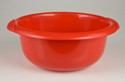 Nektarplast Lavoar Rotund 39.5x39.5x15cm. Capacitate 9lt Roșu