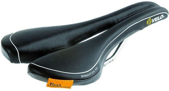 Velo Plush Airchannel Comp Σέλα Ποδηλάτου Μαύρη 275 x 130 mm