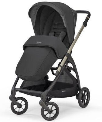 Inglesina Electa Baby Stroller Suitable for Newborn Upper Black / Iridium Black 8.7kg