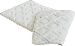 Elatirio Strom Classic Ημίδιπλο Polyester με Λάστιχα Εφαρμογής 120x200x2εκ.